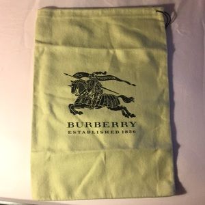 Authentic Burberry Shoe Bag
